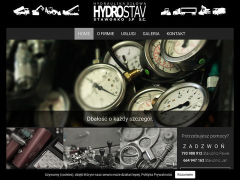 Hydrostav.pl - przewody hydrauliczne Białystok