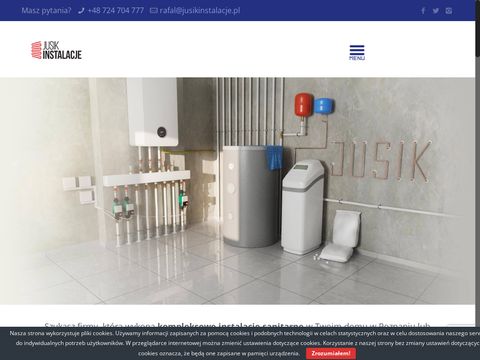 Jusik - instalacje sanitarne Poznań