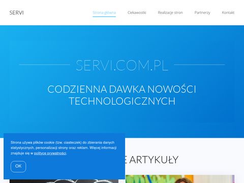 Servi.com.pl serwis z artykułami dla firm