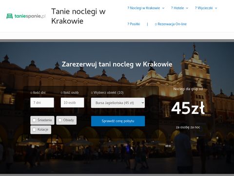 Noclegi Kraków – weekend we dwoje