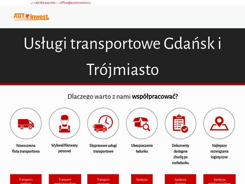 Autoinwest.eu - transport międzynarodowy Gdańsk