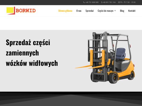 Borwid.pl - części do wózków BT