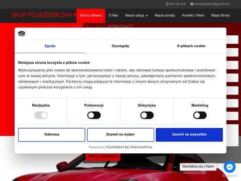 Skupsamochodowkrakow24.pl - złomowanie aut Kraków