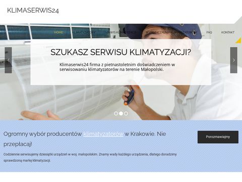 Klimaserwis24.pl wypożyczalnia klimatyzacji Kraków