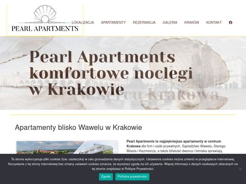 Pearl Apartments piękne apartamenty w Krakowie