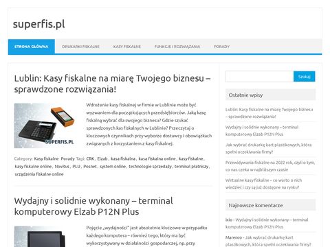 Superfis.com.pl - dobre opisy urządzeń fiskalnych