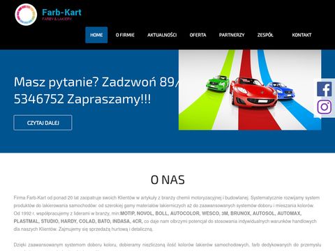 Farbkart.pl sklep z farbami Olsztyn