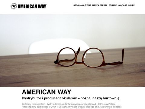 Americanway.com.pl - dystrybutor okularów