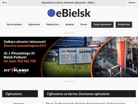 EBielsk.pl Podlaski - ogłoszenia