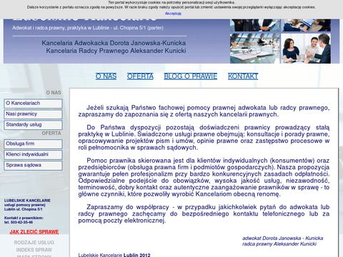 Lubelskiekancelarie.pl - usługi prawnicze