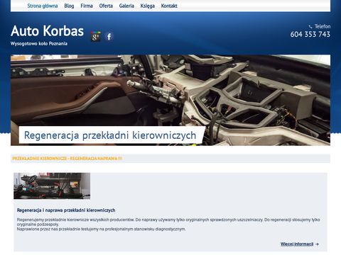 Auto Korbas - naprawa auta Poznań