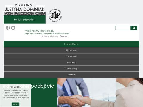 Adwokatdominiak.pl kancelaria adwokacka