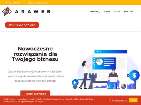 Pozycjonowanie stron internetowych - Araweb
