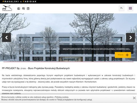 Pfprojekt.pl biuro projektów budowlanych