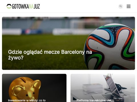 Gotowkanajuz.pl - kredyt ratalny przez internet