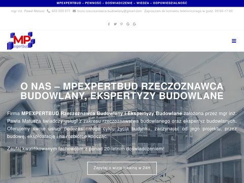Mpexpertbud.pl - rzeczoznawca budowlany