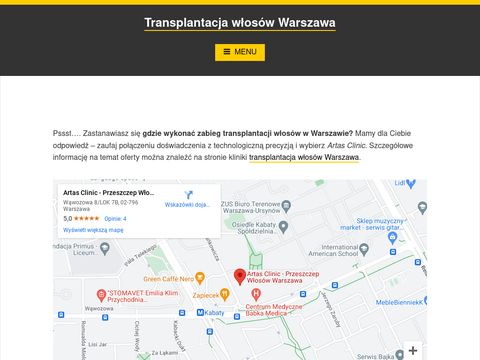 Transplantacja-warszawa.pl - przeszczep włosów