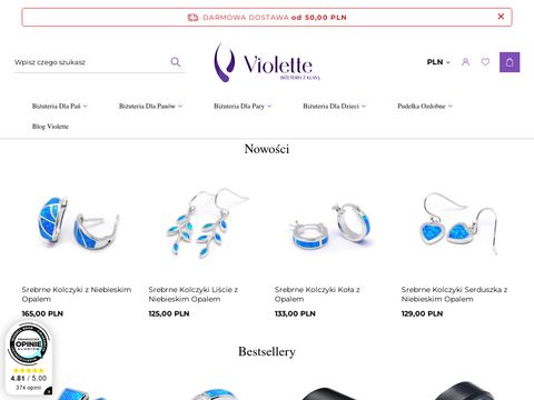 Firma Handlowa "Violette" obrączki