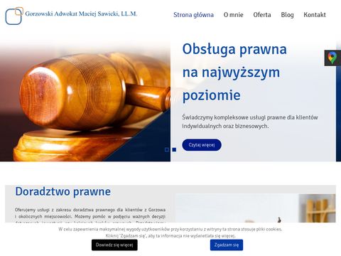 Adwokatsawicki.pl adwokaci Gorzów
