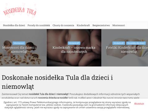 Nosidelkatula.pl dla dzieci i niemowląt
