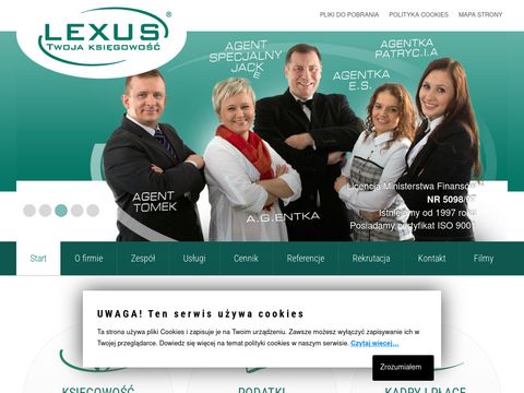Lexus.krakow.pl biuro rachunkowe