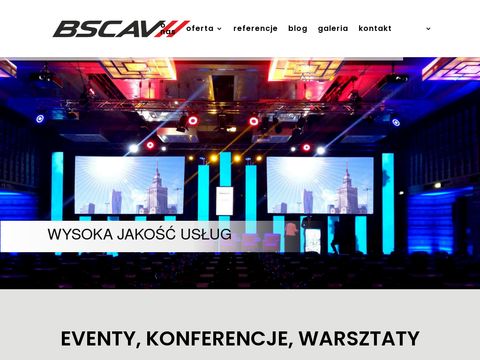 Bsc Av nagłośnienie imprez Warszawa
