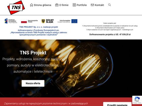 Tnsprojekt.pl - projekty instalacji elektrycznych