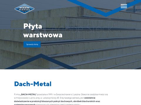 Dach-Metal blachodachówka i płyta warstwowa