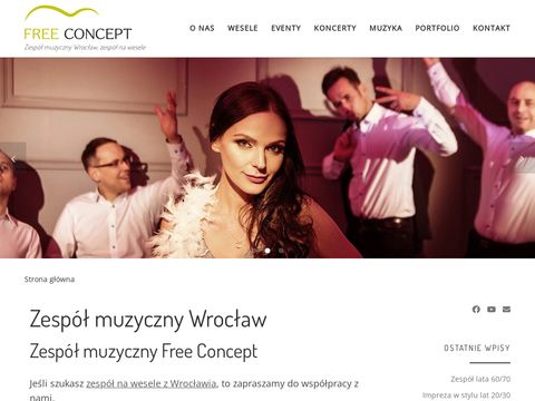 Freeconcept.art.pl zespół muzyczny Wrocław