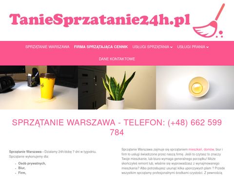 Taniesprzatanie24h.pl Warszawa