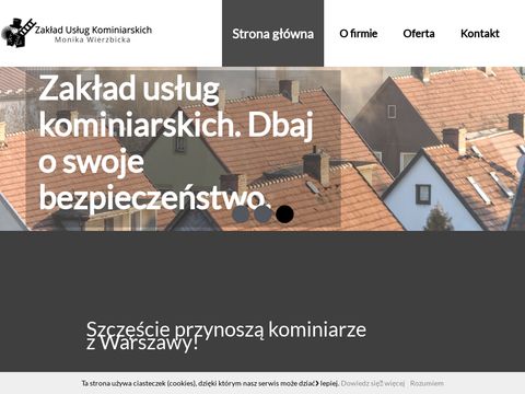 Kominiarz.waw.pl usługi