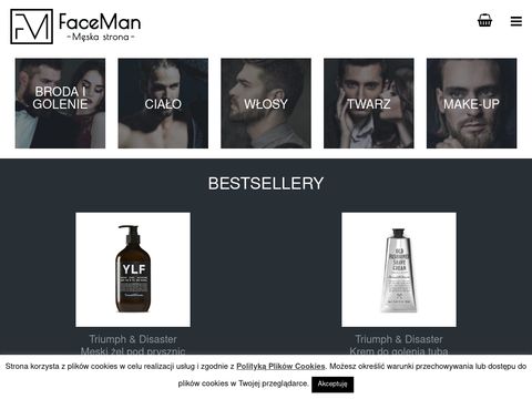 FaceMan.pl kosmetyki dla mężczyzn