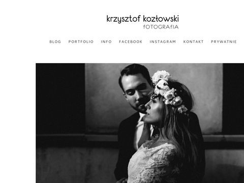 Krzysztof Kozłowski - Fotografia ślubna