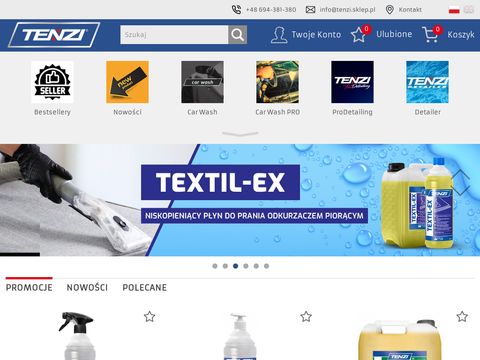 Tenzi.sklep.pl - profesjonalne środki czystości