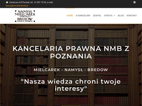 Kancelarianmb.pl adwokaci Poznań
