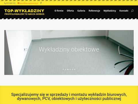 Top-wykladziny.pl Warszawa, sprzedaż i montaż