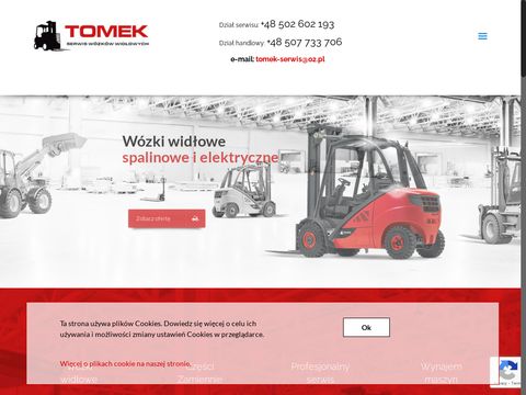Tomek-serwis.pl - części do wózków widłowych