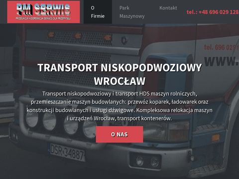 Niskopodwoziowy.pl - relokacja maszyn i urządzeń