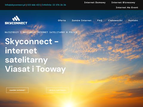 Skyconnect.pl internet satelitarny