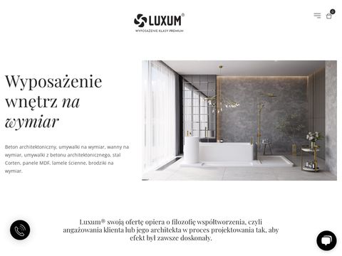 Luxum.pl - producent wyposażenia sanitarnego