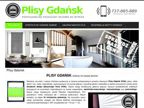 Plisygdansk.pl - plisy okienne na wymiar
