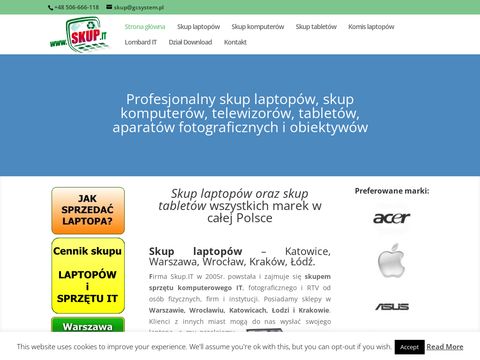 Skup-laptopow.com komputerów, telewizorów