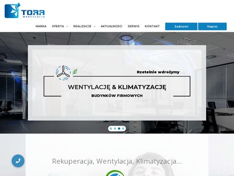 Tora-wentylacja.pl - montaż klimatyzacji Śląsk
