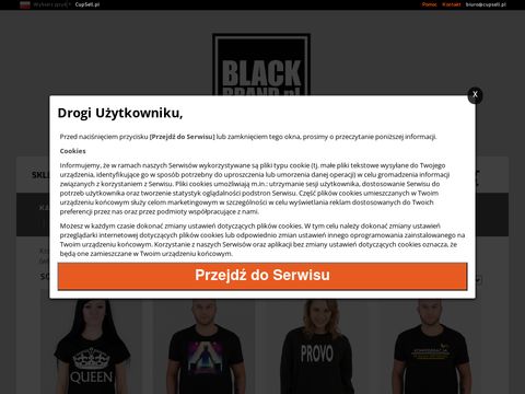 Blackbrand.cupsell.pl - koszulki i bluzy muzyczne