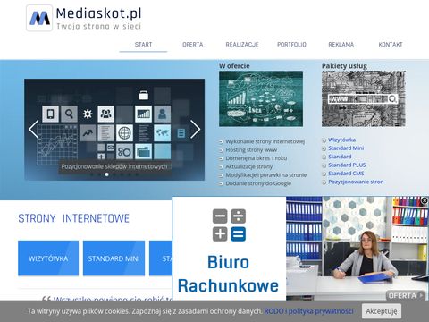 Mediaskot.pl - strony internetowe