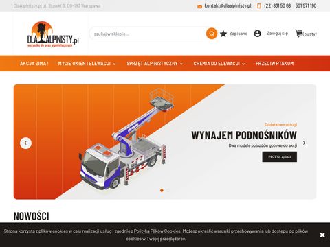 Dlaalpinisty.pl - sklep ze sprzętem alpinistycznym