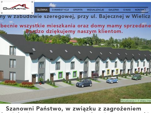Domartic.pl tanie mieszkania Wieliczka