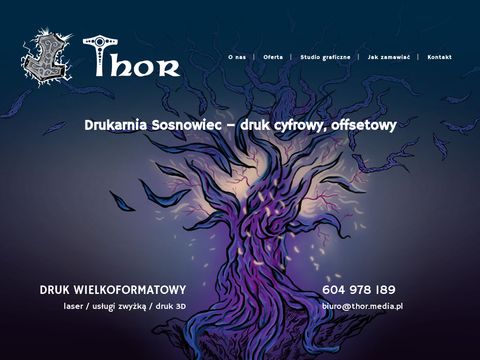 Thor drukarnia wielkoformatowa i agencja reklamy