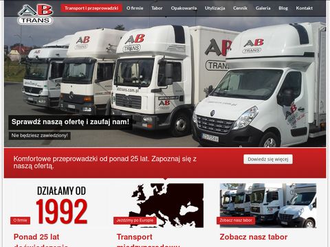 Abtrans.com.pl firma transportowa