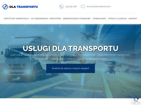 Dlatransportu.com portal